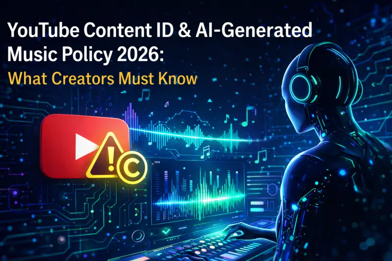 YouTube Content ID & AI Music Policy 2026 Explained