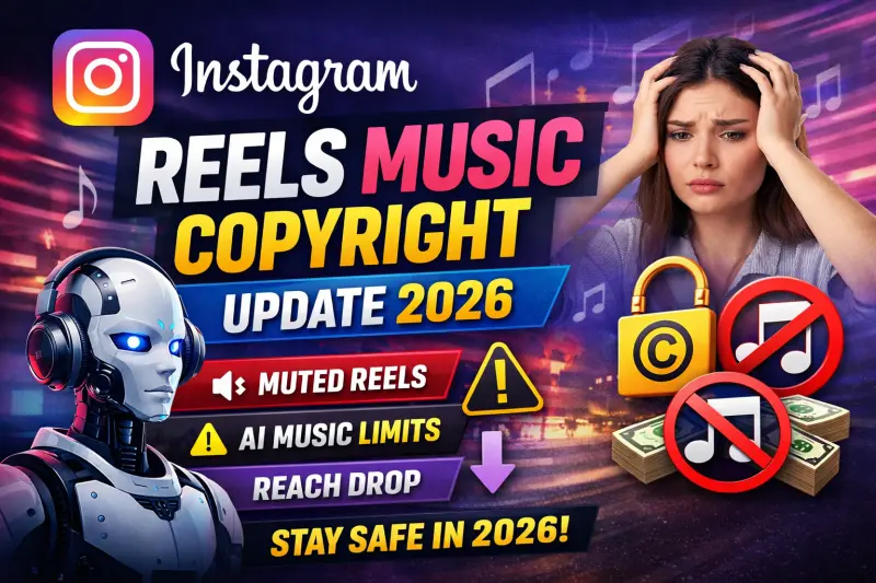 Instagram Reels Copyright 2026: AI Music, New Rules & Safety